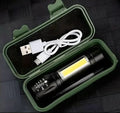Pocket Size Mini Portable Xpe + Cob Led Tactical Flashlight