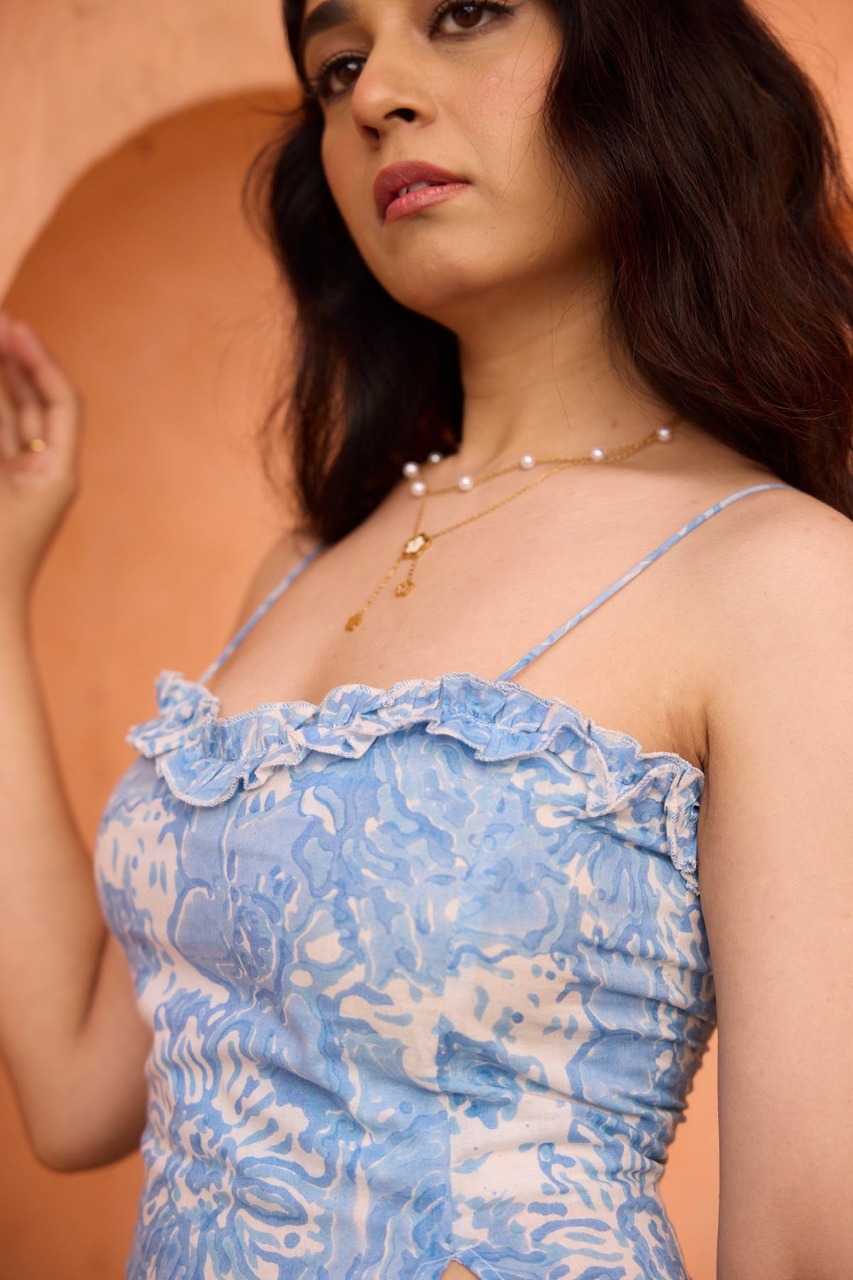 Block print kurti