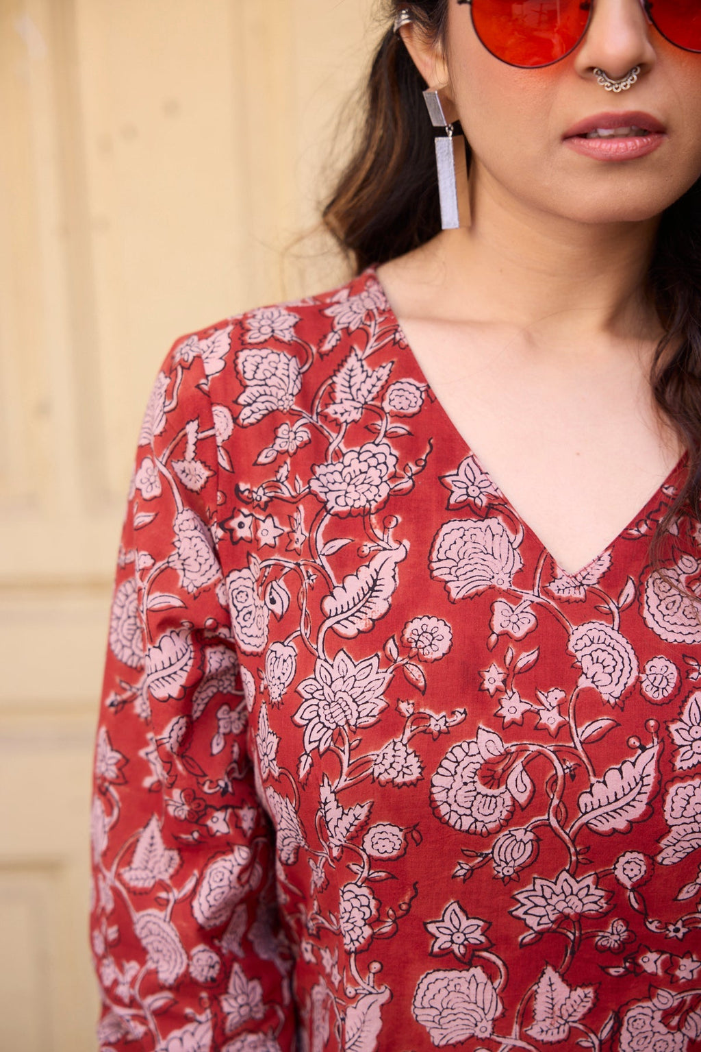 Traditional print kurti