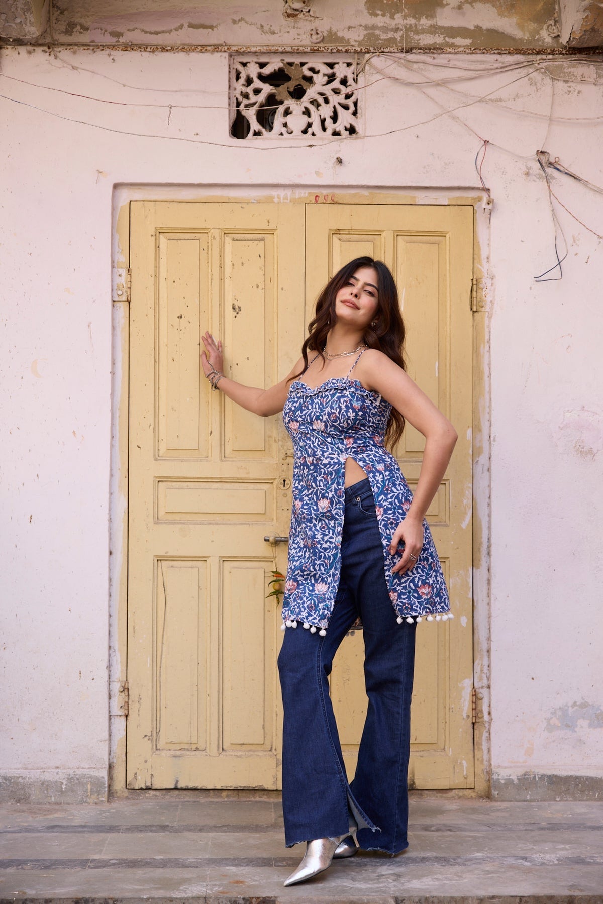 Ethnic fusion kurti