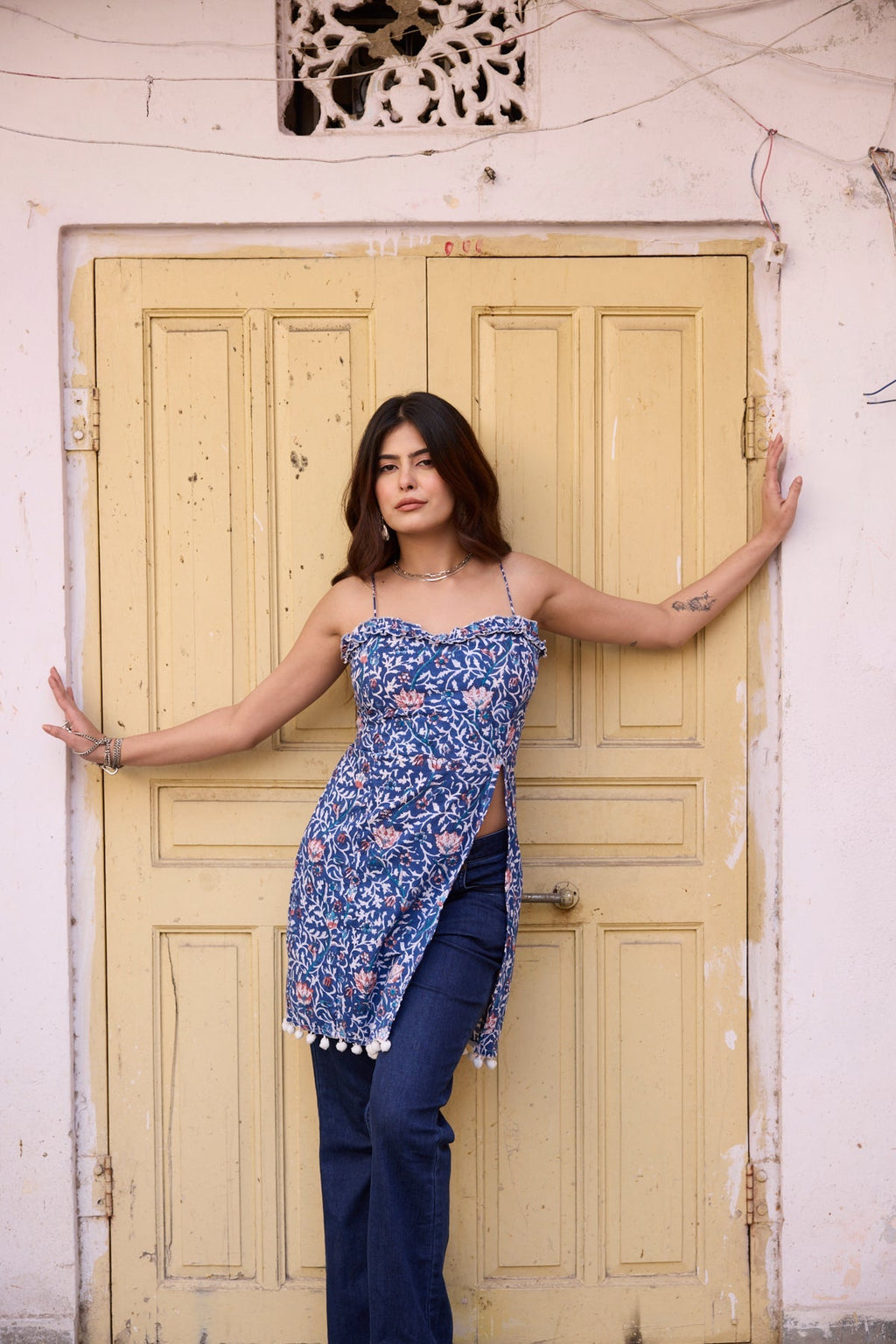 Ethnic fusion kurti