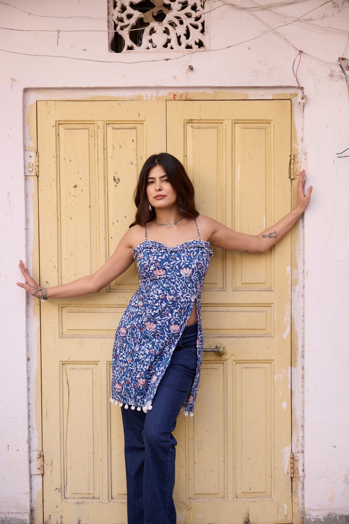Ethnic fusion kurti
