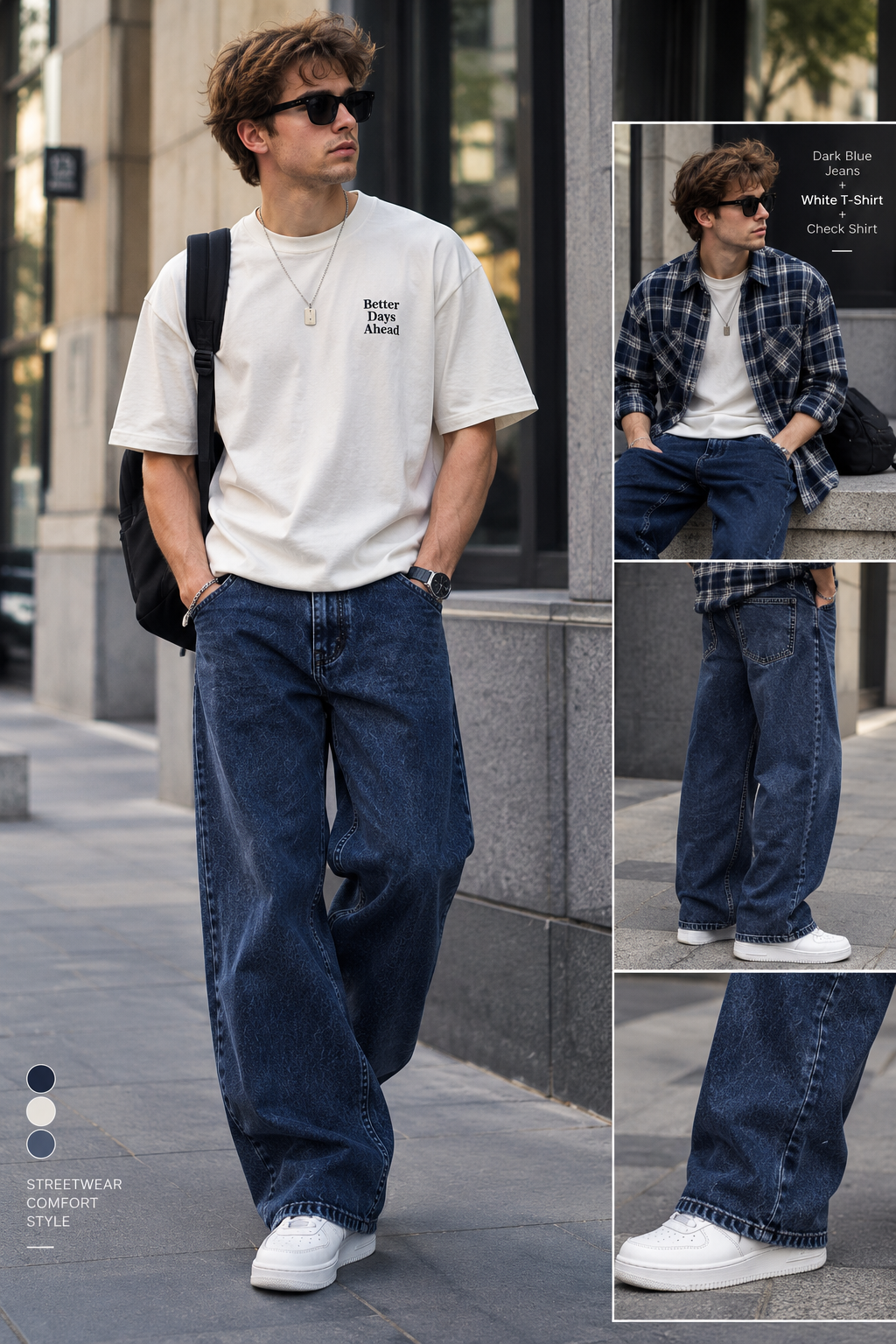 Men's Oversized Baggy Denim Jeans